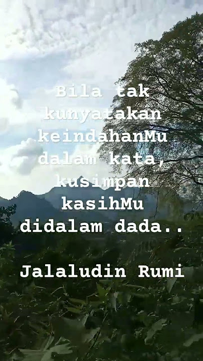 Kalam Mutiara Jalaludin Rumi.. #shorts #katamutiara #jalaludinrumi