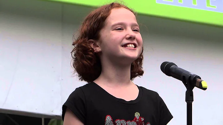 Taylor Richardson of Broadway's "Annie" sings 'Tom...