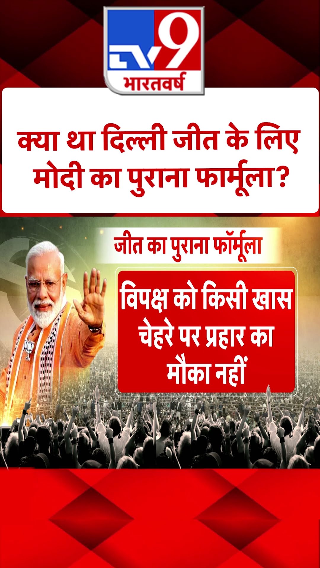 Delhi Election Result: विजय की मोदी नीति |#shorts