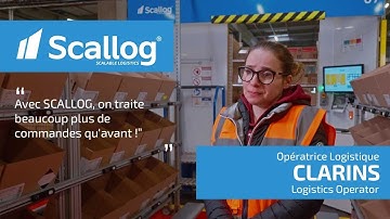 Gwendoline, Logistics Operator | CLARINS (Glisy, France)