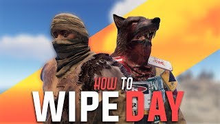 Rust - HOW TO WIPE DAY (Rust Duo Survival) [PART 1/3]