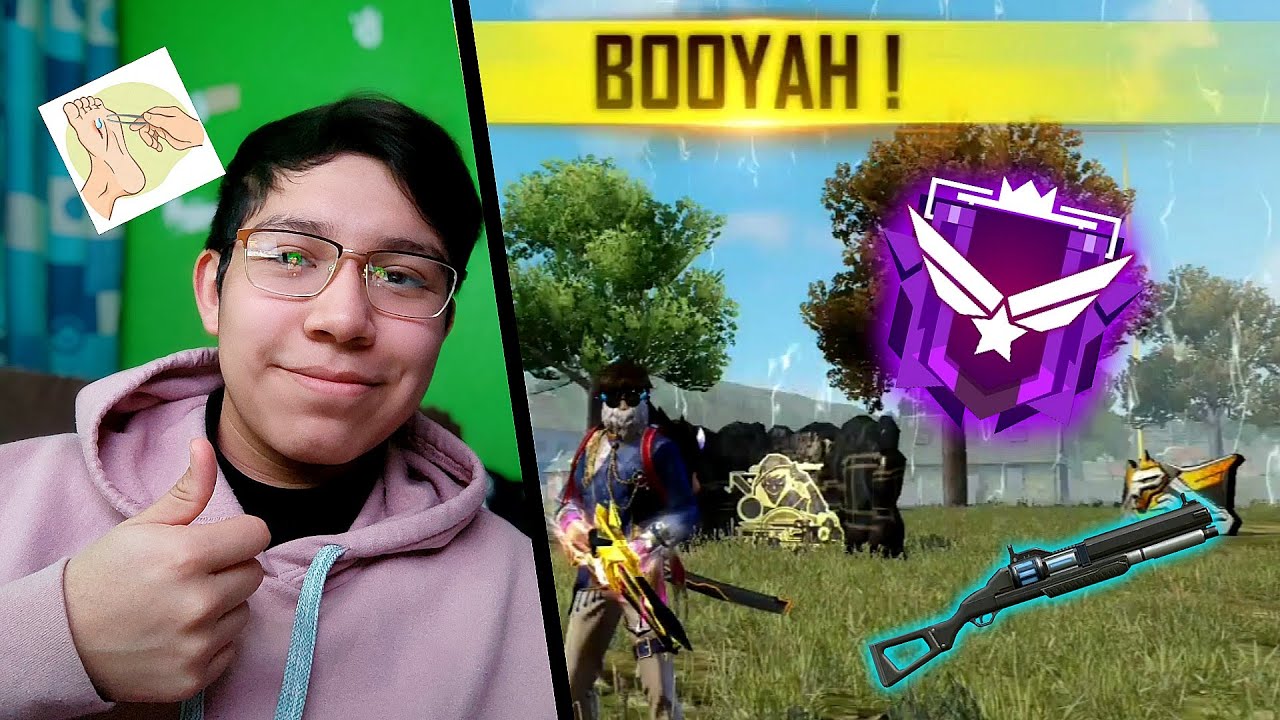 ME LASTIME EL PIE CON UN VIDRIO FREE FIRE ACTUALIZACIÓN 