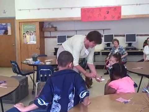 Katharine Burr Blodgett Day at Blodgett Elementary School in Schenectady