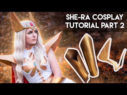 She-Ra Cosplay Tutorial Part 2 : Armor and Boot Covers