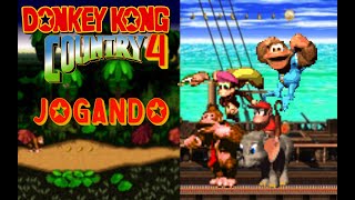 Donkey Kong Country 4 - jogando o fan game