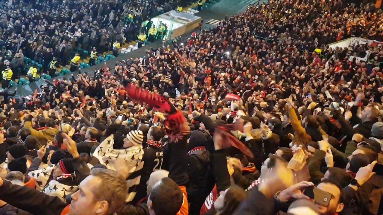 Celtic Glasgow  Stade Rennais SRFC supporters