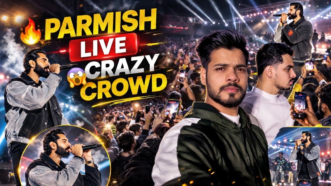 Parmish Verma Live Concert 2026 🔥 Itni Bheed Kabhi Nahi Dekhi..