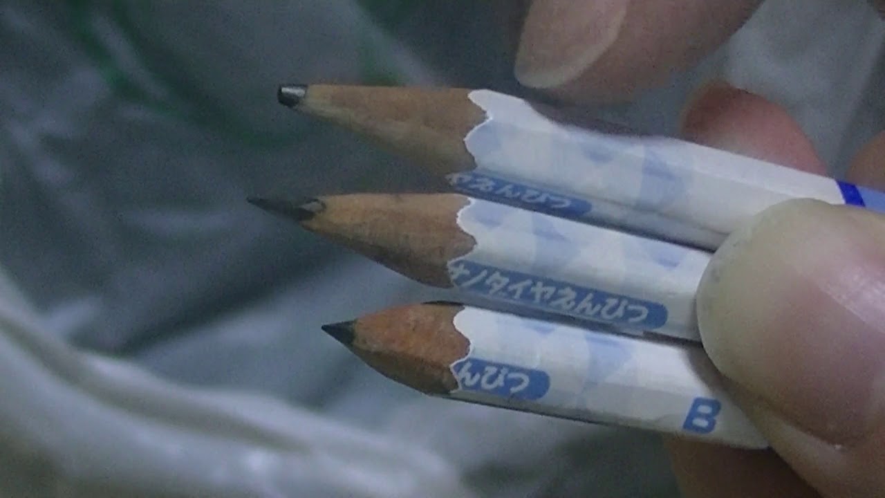 鉛筆削り 短い鉛筆に 愛着がわきました Youtube