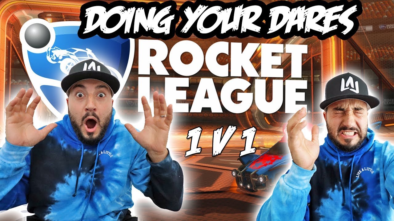 DOING FANS DARES PART 2 ROCKET LEAGUE // I CANT BELIEVE HE DID THIS IN ...