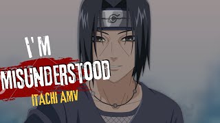 Itachi [AMV] - Misunderstood #anime #itachi #amv