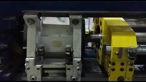 Press (20MN) billet loading