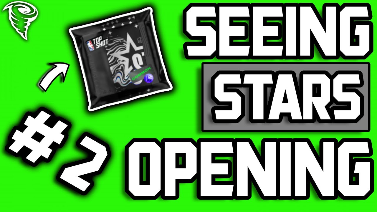 NBA TOP SHOT PACK OPENING | SEEING STARS PACK OPENING #2! | CRYPTO NBA