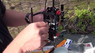 Walkera V400D02 RC Helicopter, Brushless Main and Tail motor installation