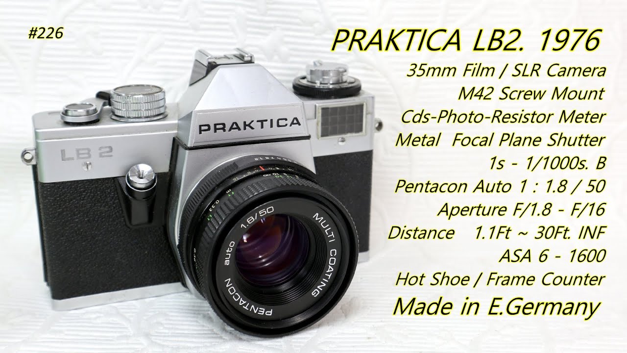 PRAKTICA LB2. 1976 - YouTube