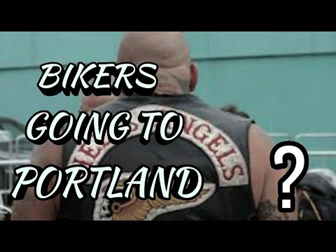 BIKERS GOING TO PORTLAND