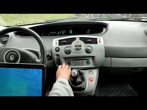 Renault Scenic II/Megane II/ Прив'язка, прошивка ключ-карти.                Card not detected