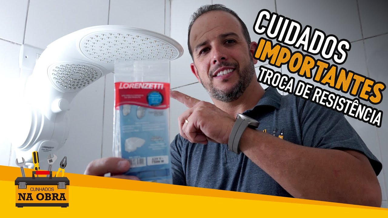 Como Trocar Resistencia Chuveiro Lorenzetti Duo Shower (Passo a Passo ...