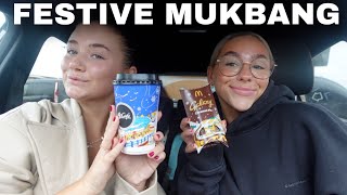 MCDONALDS CHRISTMAS MENU MUKBANG