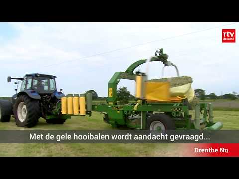 Gele hooibalen voor onderzoek naar kinderkanker - Gele hooibalen voor onderzoek naar kinderkanker