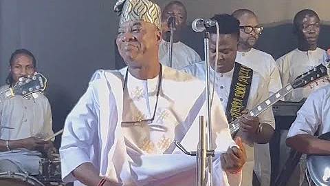 K1 De Ultimate Hilarious Moment On Stage At Rasheed and Omolara Wedding Ceremony In Lagos