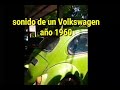 sonido Volkswagen motor encendido apagado volvagen cucarachara escarabajo 60 engine ignition shutdow