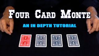 4 Card Monte (Red Black & Blue) ~ An In Depth Tutorial