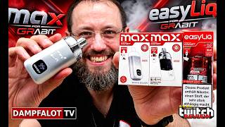 1 Sec. Refill?! | GRABIT MAX + easyLiQ | Vape Test