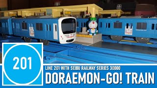 Plarail Station To Station 2 Line 1 Seibu Series Doraemon Go プラレール Sc 03 西武鉄道 ドラえもんごう Youtube