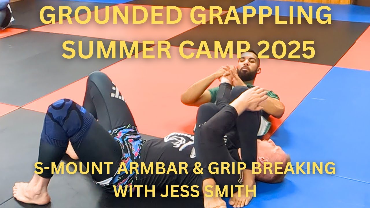 Armbar From Mount & Grip Breaking Details By Jess Smith