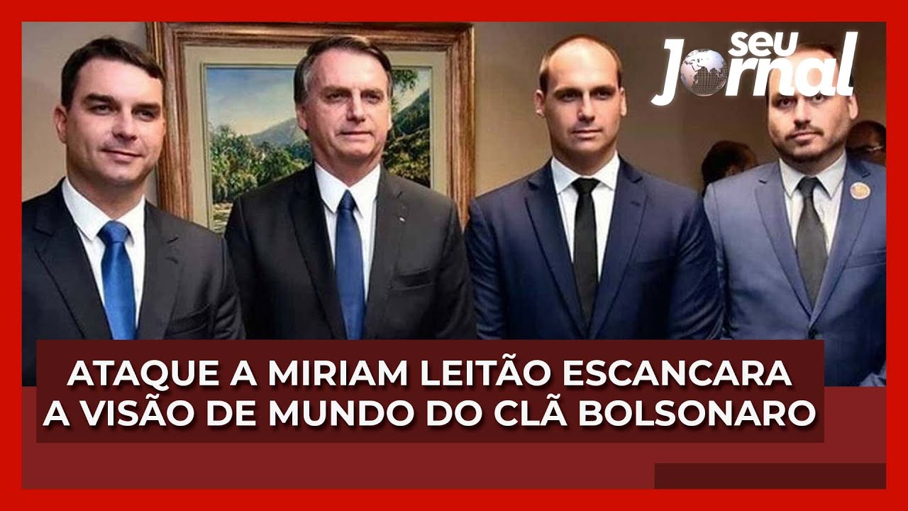 Ataque a Miriam Leitão escancara a visão de mundo do clã Bolsonaro - YouTube