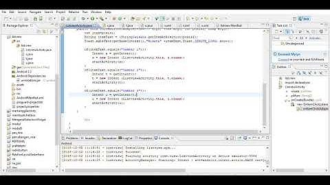 Membuat Listview menggunakan eclipe
