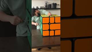 Assembling the World’s LARGEST Sqaure-1! #speedcubing #custom #record #cubing #youtubeshorts #fyp