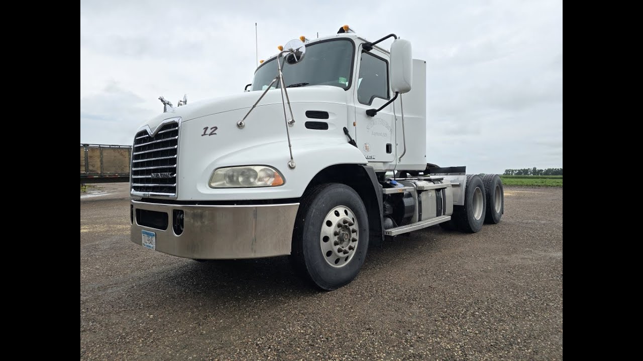 2012 Mack CXU 613 Pinnacle, 782,282 Miles, 19,731 Hours, Mack MP7 ...