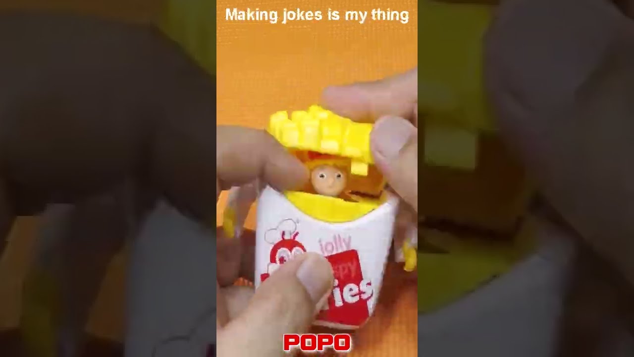 Jollibee Kiddie Meal Jollibots Popo  shorts