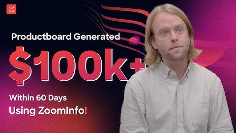 ZoomInfo + Productboard: How to Build a $100K Sales Pipeline in 60 Days