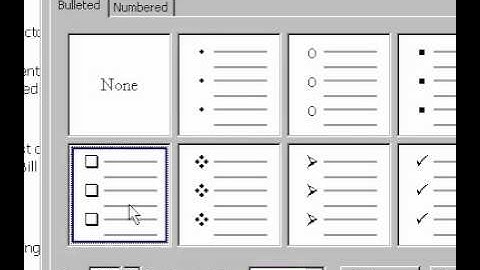 Microsoft Office PowerPoint 2000 Format bullets and numbers