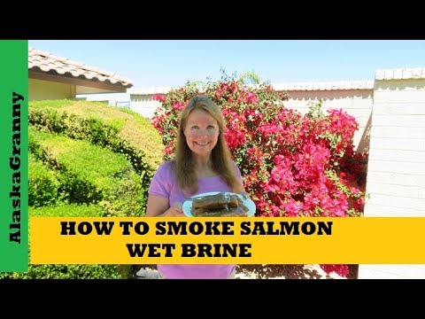 How To Smoke Salmon Wet Brine Method- Masterbuilt Electric Smoker