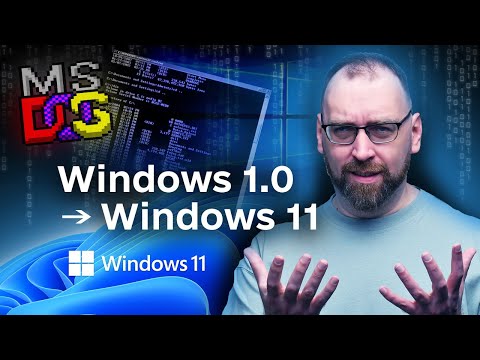 Видео: Історія Windows та як вона захопила весь світ. Еволюція Windows 1.0 → Windows 11