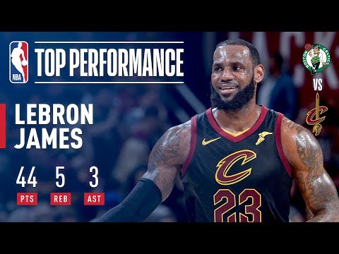 LeBron James Defends The Land In Game 4 To Tie Series 2-2