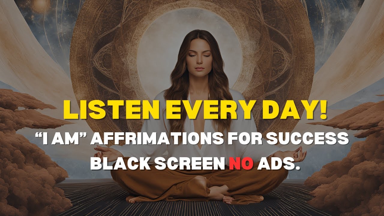 LISTEN EVERY DAY – I AM Affirmations for Success | Manifest Confidence ...