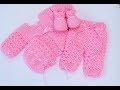Pantalón a juego con chambrita #ajuar muy fácil y rápido Majovel crochet