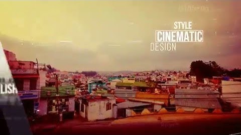 Timelapse Parallax Slideshow - After Effects Template