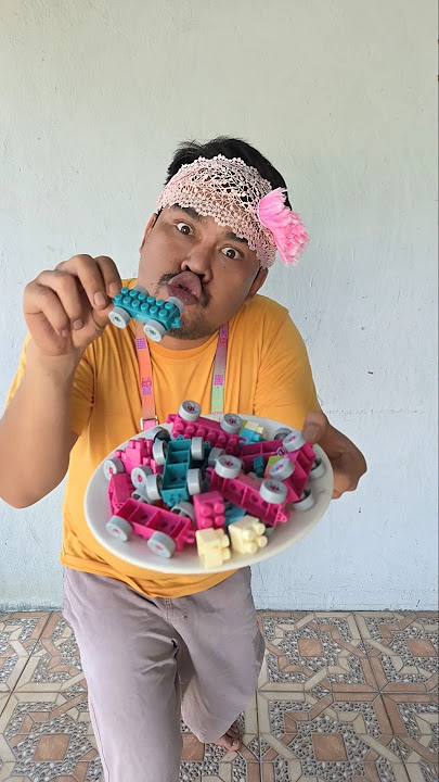 Lego jangan dimakan❌️😜
