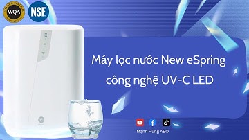 Máy lọc nước New eSpring công nghệ UV-C LED