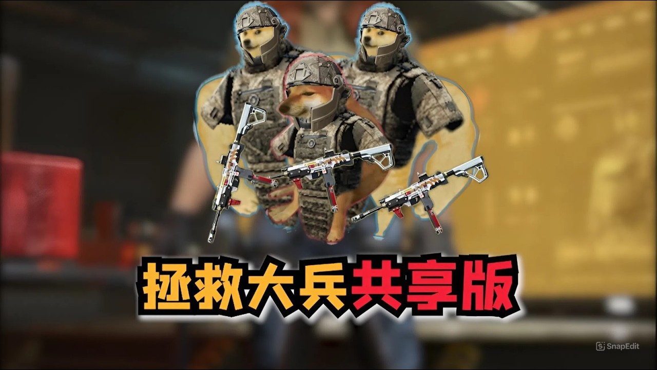 《三角洲行动》拯救大兵共享局，5把百万枪收益实测💰