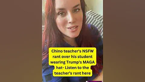 Chino teacher's NSFW rant over his student wearing Trump's MAGA hat| Salty Vixen's Coffee Talk