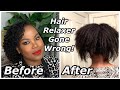 Hair Relaxer Gone Wrong! My Hair is Falling Out!