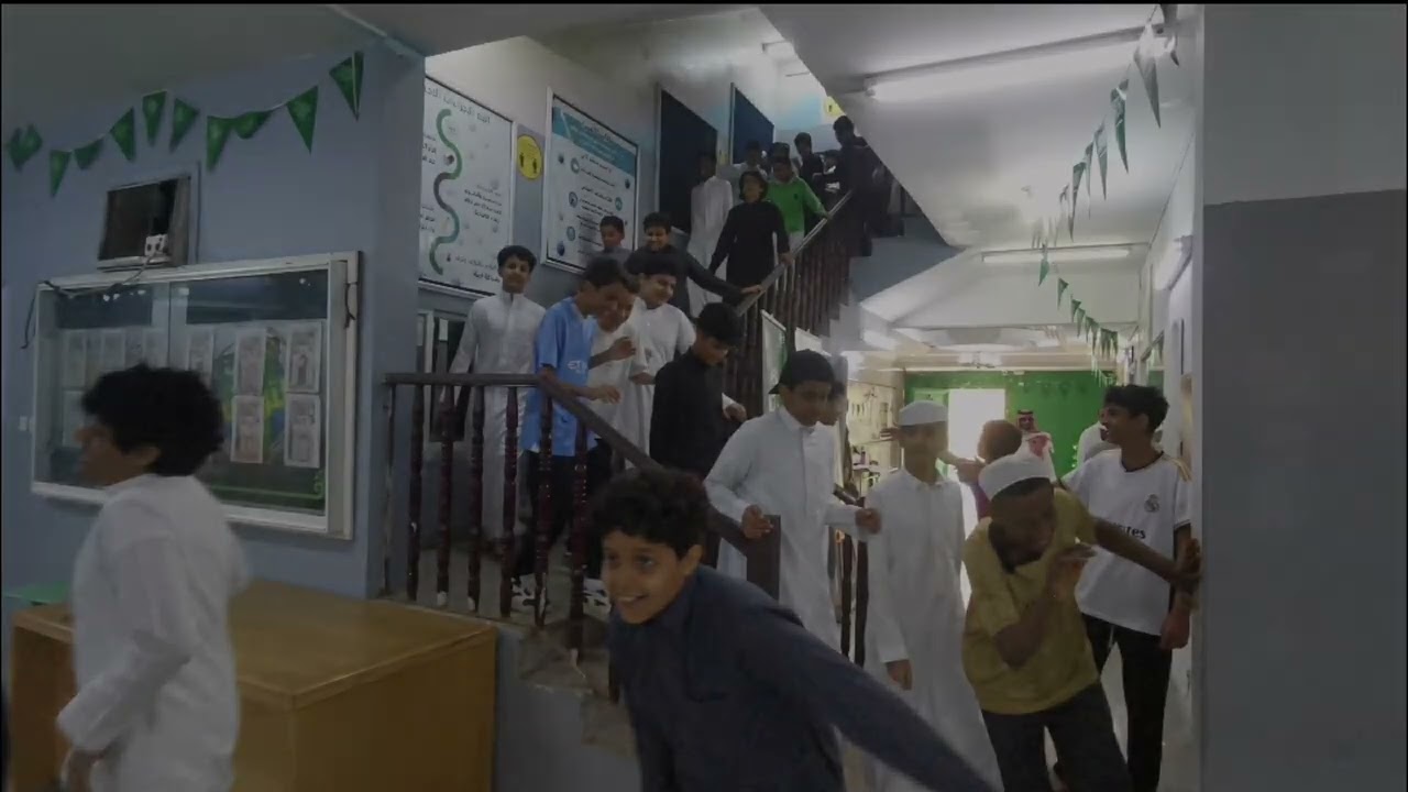 خطة إخلاء فرضية متوسطة ربعي بن عامر بجده