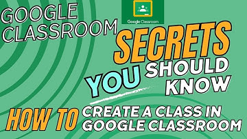 How to create a google Classroom