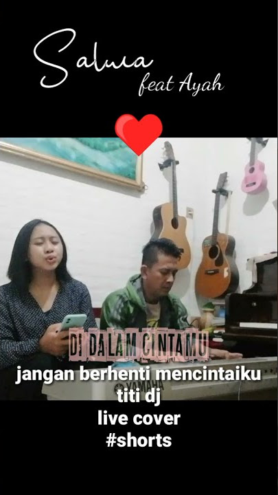jangan berhenti mencintaiku (titi dj) - live cover #salwa_ln #shorts